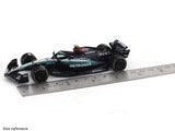 2024 Mercedes-Benz W15 No.44 1:43 Bburago licensed Formula 1 diecast scale model car