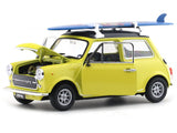 Mini Cooper 1300 yellow 1:24 Welly Licensed Diecast Scale Model Car Collectible