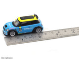 Mini Cooper R56 Lucky Strike with figure 1:64 Time Micro Diecast Scale Model Car Miniature
