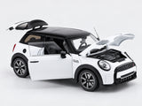 Mini Cooper S White 1:18 HMB Licensed Diecast Scale Model Car Collectible | Classic British Performance Car | Buy in India