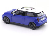 Mini Cooper SE J01 Blue 1:24 Maisto with Acrylic Case Licensed Diecast Scale Model Car Collectible