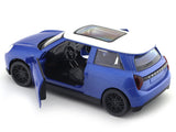 Mini Cooper SE J01 Blue 1:28 MSZ licensed diecast Scale Model car collectible