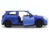 Mini Cooper SE J01 Blue 1:28 MSZ licensed diecast Scale Model car collectible
