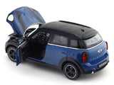 Mini Cooper Countryman Blue 1:24 Rastar licensed diecast alloy scale model car collectible