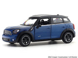 Mini Cooper Countryman Blue 1:24 Rastar licensed diecast alloy scale model car collectible