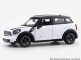 Mini Cooper Countryman White 1:24 Rastar licensed diecast alloy scale model car collectible