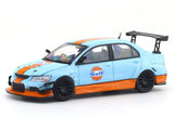 Mitsubishi Evolution IV Gulf with figure 1:64 Time Micro Diecast Scale Model Car Miniature