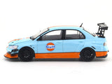 Mitsubishi Evolution IV Gulf with figure 1:64 Time Micro Diecast Scale Model Car Miniature