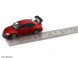 Mitsubishi Evolution IX Red 1:64 CM Model diecast scale model car miniature