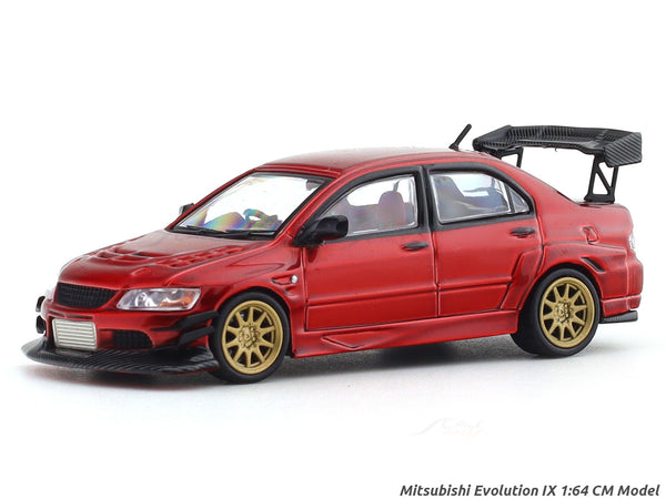 Mitsubishi Evolution IX Red 1:64 CM Model diecast scale model car miniature