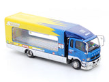 Mitsubishi Fuso Fighter 1024 SPOON Chrome Blue 1:64 Shadow Pro Diecast Truck collectible