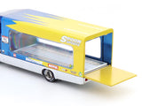 Mitsubishi Fuso Fighter 1024 SPOON Chrome Blue 1:64 Shadow Pro Diecast Truck collectible
