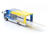 Mitsubishi Fuso Fighter 1024 SPOON Chrome Blue 1:64 Shadow Pro Diecast Truck collectible