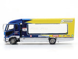 Mitsubishi Fuso Fighter 1024 SPOON Chrome Blue 1:64 Shadow Pro Diecast Truck collectible