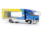 Mitsubishi Fuso Fighter 1024 SPOON Chrome Blue 1:64 Shadow Pro Diecast Truck collectible