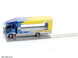Mitsubishi Fuso Fighter 1024 SPOON Chrome Blue 1:64 Shadow Pro Diecast Truck collectible