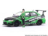 Mitsubishi Lancer Evolution IX with figure 1:64 TimeMicro diecast scale model car miniature collectible