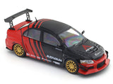 Mitsubishi Lancer Evolution IX Advan with figure 1:64 Time Micro Diecast Scale Model Car Miniature