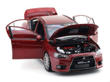 Mitsubishi Lancer Evolution X Red 1:18 Sun Star Licensed Diecast Scale Model Car Collectible | JDM Performance Sedan | Buy in India