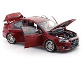 Mitsubishi Lancer Evolution X Red 1:18 Sun Star Licensed Diecast Scale Model Car Collectible | JDM Performance Sedan | Buy in India