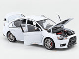 Mitsubishi Lancer Evolution X White 1:18 Sun Star Licensed Diecast Scale Model Car Collectible | JDM Performance Sedan | Buy in India