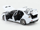 Mitsubishi Lancer Evolution X White 1:18 Sun Star Licensed Diecast Scale Model Car Collectible | JDM Performance Sedan | Buy in India