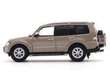 Mitsubishi Pajero V97 golden 1:64 Shadow Pro diecast scale model car miniature collectible