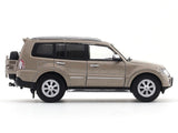 Mitsubishi Pajero V97 golden 1:64 Shadow Pro diecast scale model car miniature collectible