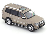 Mitsubishi Pajero V97 golden 1:64 Shadow Pro diecast scale model car miniature collectible