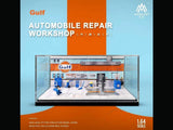 Gulf Repair Workshop Diorama 1:64 MoreArt with Acrylic Case | Diecast Display Scene | Buy in India