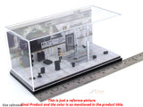 Gulf Repair Workshop Diorama 1:64 MoreArt with Acrylic Case | Diecast Display Scene | Buy in India
