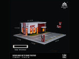 KFC Parking Lot Diorama 1:64 MoreArt with LED Lights | DIY Diecast Display Scene | Buy in India