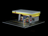 Shell Gas Station Diorama 1:64 MoreArt with LED Lights | DIY Diecast Display Scene | Buy in India