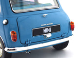 Morris Mini Minor Blue 1:18 Kyosho Premium Licensed Diecast Scale Model Car Collectible