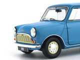 Morris Mini Minor Blue 1:18 Kyosho Premium Licensed Diecast Scale Model Car Collectible
