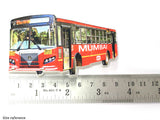 MumbaI BEST Bus style PVC fridge magnet