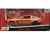 Ford Mustang Boss 302 orange 1:24 Maisto licensed diecast Scale Model car