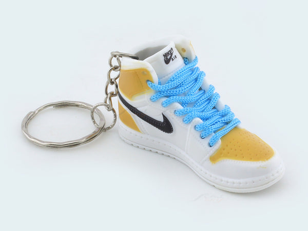 Nike Air White Blue PVC keyring / keychain