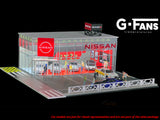 Nissan Nismo Showrrom Diorama 1:64 G Fans Display Diorama | Japanese Street Scene | Buy in India