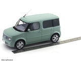 Nissan Cube Light Green 1:18 Kyosho Samurai Premium Licensed Resin Scale Model Car Collectible