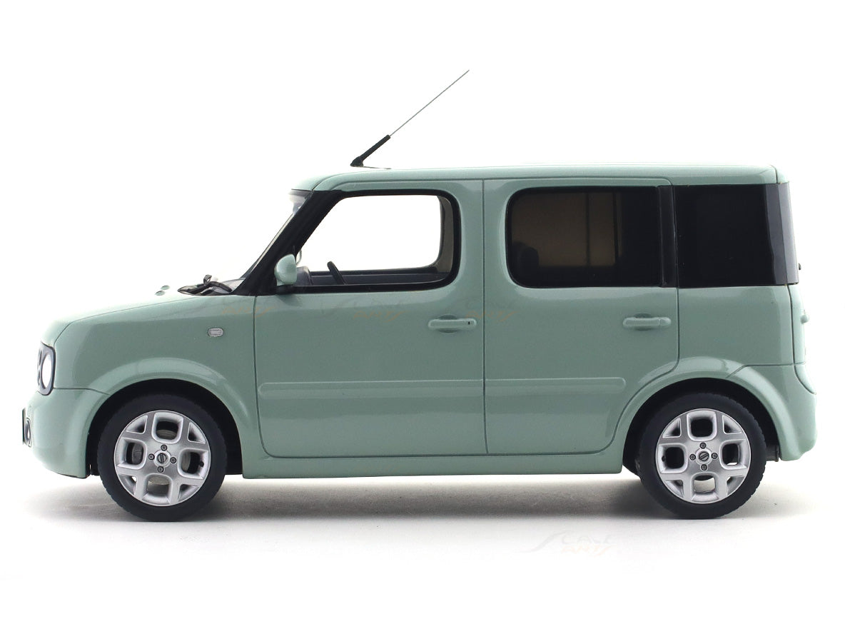 Nissan Cube Light Green 1:18 Kyosho Samurai Premium Licensed Resin