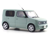 Nissan Cube Light Green 1:18 Kyosho Samurai Premium Licensed Resin Scale Model Car Collectible