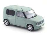 Nissan Cube Light Green 1:18 Kyosho Samurai Premium Licensed Resin Scale Model Car Collectible