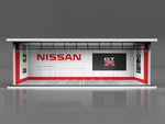 Nissan Parking Diorama 1:64 Moreart scale model diorama