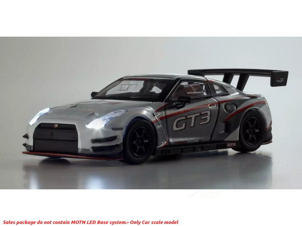 Nissan Nismo R35 GT-R GT3 with LED 1:64 Kyosho Licensed Diecast Scale Model Car Miniature