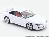 1999 Nissan Silvia S15 Spec-R Aero Aspen White 1:18 Solido Licensed Diecast Scale Model Car Collectible
