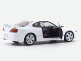 1999 Nissan Silvia S15 Spec-R Aero Aspen White 1:18 Solido Licensed Diecast Scale Model Car Collectible