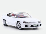 1999 Nissan Silvia S15 Spec-R Aero Aspen White 1:18 Solido Licensed Diecast Scale Model Car Collectible