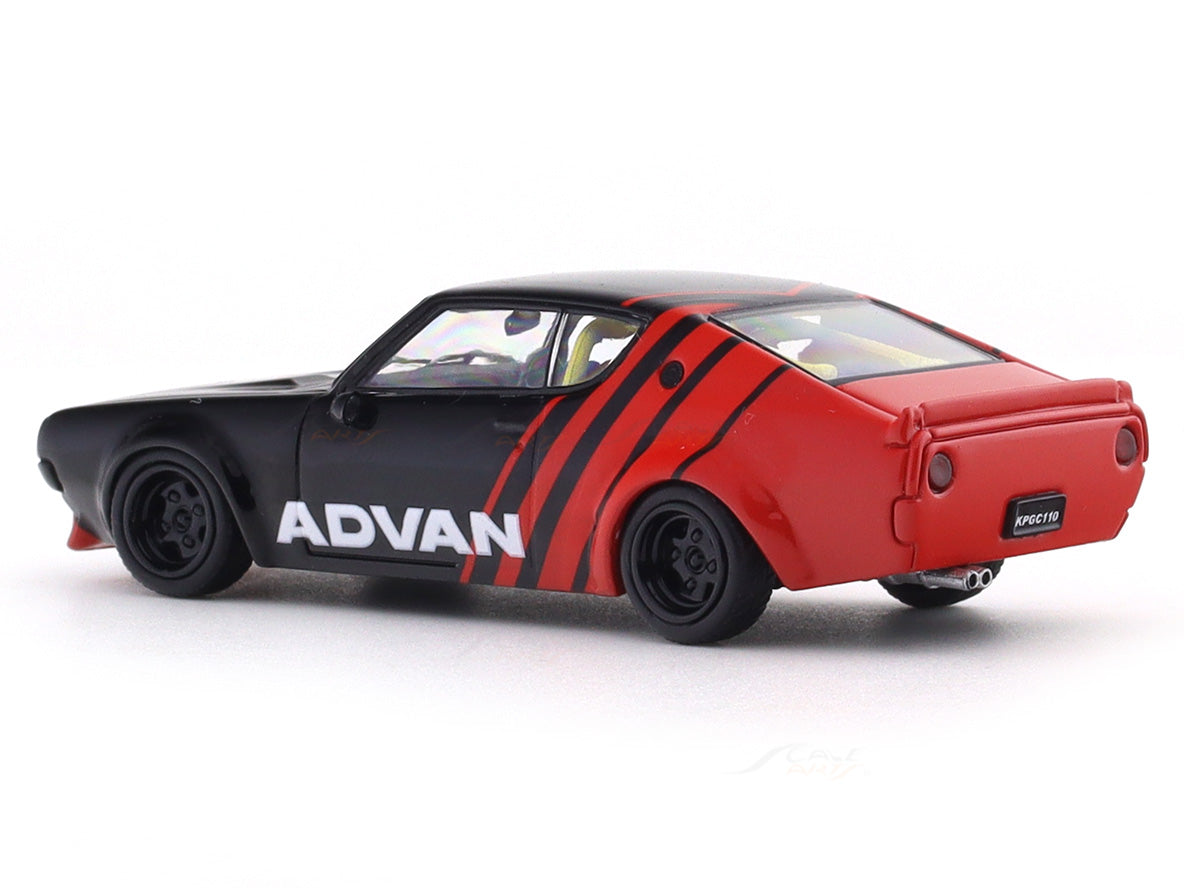 5台セット NISSAN SKYLINE 2000 GT-R ミニカー Nissan Skyline 2000 GT-R KPGC10 Advan 1:64 Time Micro diecast