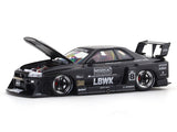 Nissan Skyline ER34 LBWK Black 1:64 Street Weapon diecast scale model car miniature